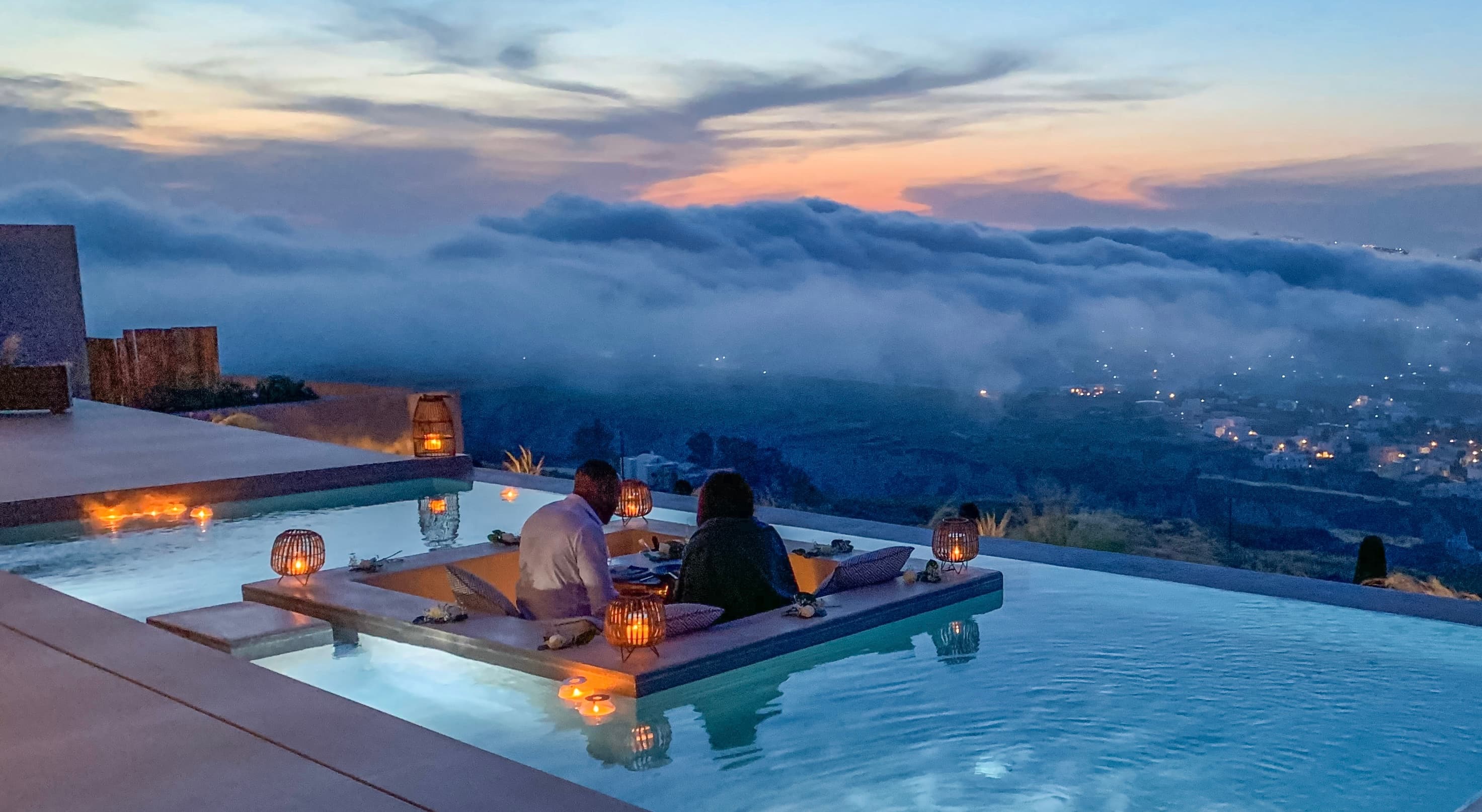 Infinity Pool Private Dinner